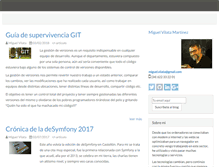 Tablet Screenshot of miguelvilata.com